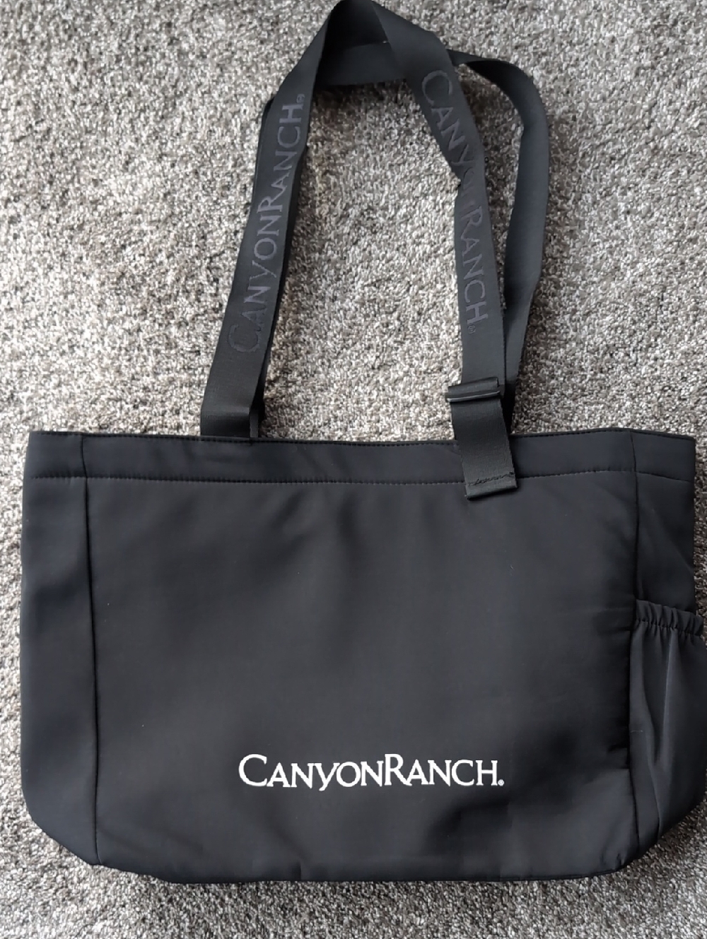 Canyon Ranch Black Tote Bag for Anyone NEW